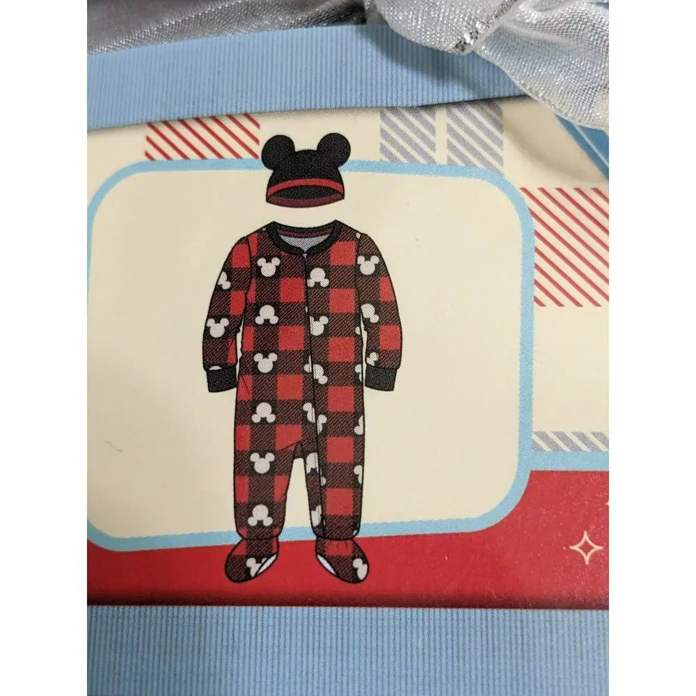 Disney Mickey Mouse 100 Years Toddler 3T Blanket Sleeper With Hat New Retro - Picture 1 of 5